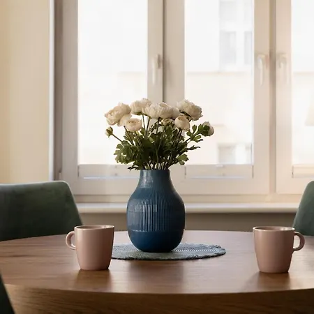 Sanhaus Apartments - Apartament Santorini - Dwie Sypialnie, Dwie Lazienki, Klimatyzacja *