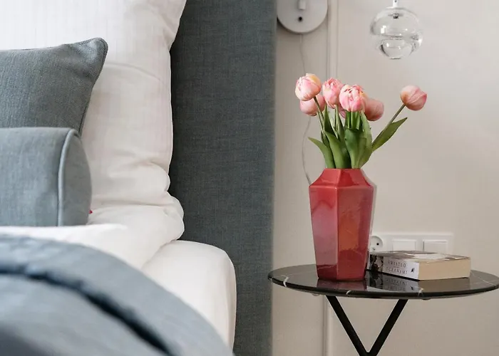 Sanhaus Apartments - Apartament Santorini - Dwie Sypialnie, Dwie Lazienki, Klimatyzacja *