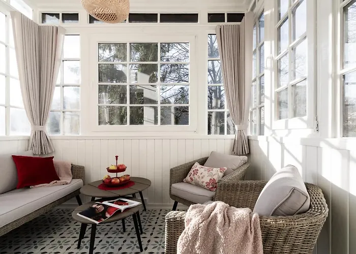 Apartment Sanhaus Apartments - Apartament Santorini - Dwie Sypialnie, Dwie Lazienki, Klimatyzacja Sopot