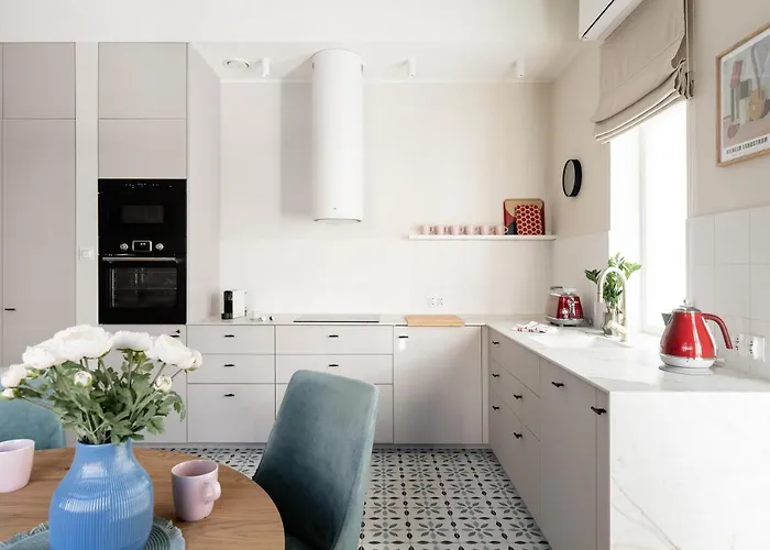 Sanhaus - Santorini - Dwie Sypialnie, Dwie Lazienki, Klimatyzacja Sopot