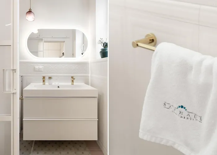 Apartman Sanhaus - Santorini - Dwie Sypialnie, Dwie Lazienki, Klimatyzacja Sopot